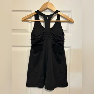 Lululemon Athletica Black Racerback Tank Top